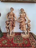Antieke Beelden Familie, Ophalen of Verzenden