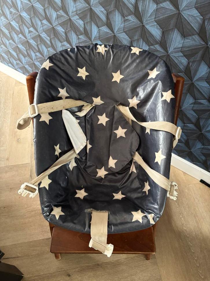 Stokke Trip Trap Newborn Set - ZGAN!, Kinderen en Baby's, Kinderstoelen, Zo goed als nieuw, Meegroeistoel, Gordel(s), Ophalen