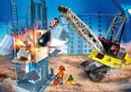 Playmobil 70442 Kabelgraafmachine met bouwonderdeel, Kinderen en Baby's, Speelgoed | Playmobil, Nieuw, Complete set, Verzenden