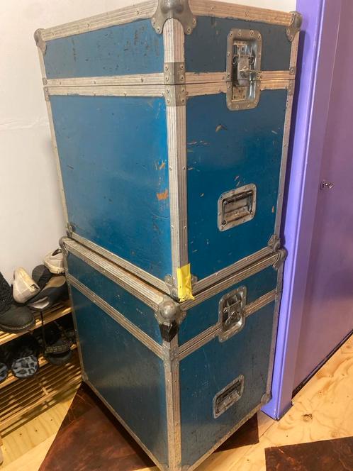 Twee Gebruikte Flightcases, Muziek en Instrumenten, Behuizingen en Koffers, Gebruikt, Overige instrumenten, Flightcase, Ophalen of Verzenden