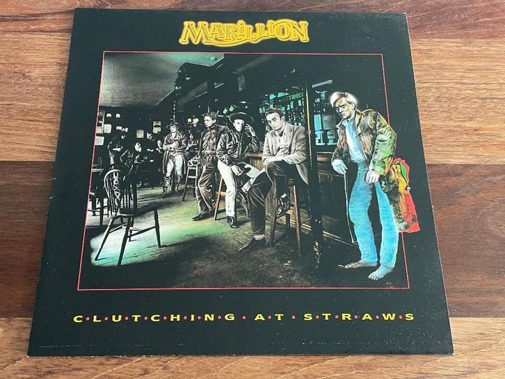 Vinyl LP Marillion Clutching At Straws Ltd 1st Edt ( Fish ), Cd's en Dvd's, Vinyl | Rock, Gebruikt, Progressive, 12 inch, Ophalen of Verzenden