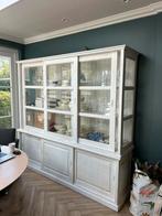 Buffetkast met glazen schuifdeuren, Huis en Inrichting, Kasten | Vitrinekasten, Ophalen, Gebruikt, 200 cm of meer, Glas