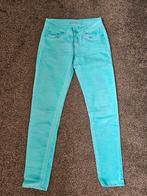 Broek blauw groen XS, Kleding | Dames, Ophalen of Verzenden, Zo goed als nieuw, Blauw, W27 (confectie 34) of kleiner