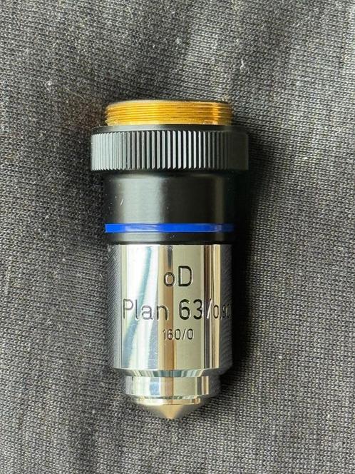 Carl Zeiss microscoop objectief. oD Plan 63 / 0,90, Audio, Tv en Foto, Optische apparatuur | Microscopen, Zo goed als nieuw, Onderdelen of Toebehoren