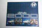 Folder Alfa Romeo Alfetta 2000 (1980) (34), Nieuw, Alfa Romeo, Ophalen of Verzenden