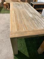 Erg mooie buitentafel te koop, Ophalen, Zo goed als nieuw, Rechthoekig, Hout