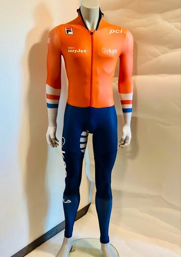 Schaatskleding schaatspak snelpak speesuit maat M Fila beschikbaar voor biedingen