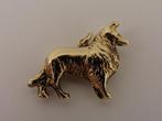 Gouden hanger collie                                    G100, Gebruikt, ., Ophalen of Verzenden, .
