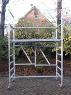 te koop kamersteiger met 2 opzet stukken., Doe-het-zelf en Verbouw, Steigers, Ophalen, Gebruikt, Rolsteiger of Kamersteiger, 2 tot 5 meter