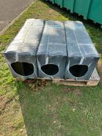 Monier Sneldek betonpan diepzwart 108st. Nieuw in plastic, Doe-het-zelf en Verbouw, Dakpannen en Dakbedekking, Ophalen, Overige materialen