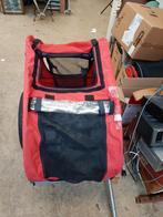 Hondenfietskar - 75x50x60cm - Beschadigingen, Ophalen, Gebruikt, Minder dan 20 kg, Opvouwbaar