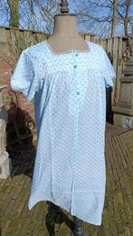 Vintage zomer nachthemd pyjama japon blauw Maat M (BSP1), Kleding | Dames, Ophalen of Verzenden, Gedragen, Maat 38/40 (M)