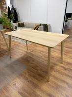 Ikea eettafel Lisabo, Ophalen, 100 tot 150 cm, 50 tot 100 cm, Zo goed als nieuw