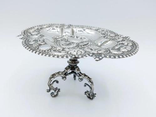 Zilveren suikertafel, A.B. Looxma, Sneek, ca. 1740, Antiek en Kunst, Antiek | Goud en Zilver, Zilver, Verzenden
