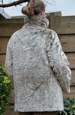 Vintage 2 zijdige jas met warme kraag, Beige, Maat 42/44 (L), Ophalen of Verzenden, Zo goed als nieuw