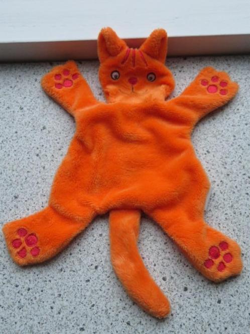 Knuffeldoekje poes Dikkie Dik Happy Horse met knisperstaart, Kinderen en Baby's, Speelgoed | Knuffels en Pluche, Gebruikt, Poes