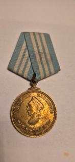 Sovjet Medaille van Nachimov - 1944, Verzamelen, Ophalen of Verzenden, Marine, Overige gebieden, Lintje, Medaille of Wings