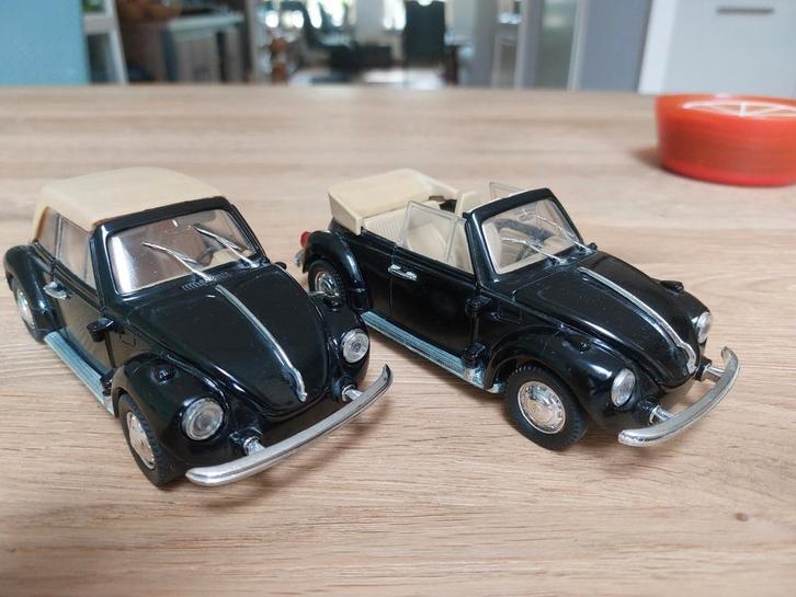 2x modelauto VW Kever 1:25 Polistil, Hobby en Vrije tijd, Modelauto's | 1:24, Zo goed als nieuw, Auto, Overige merken, Ophalen of Verzenden