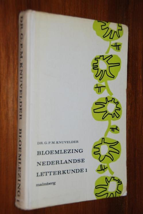 Bloemlezing nederlandse letterkunde 1 ( groen)., Boeken, Schoolboeken, Gelezen, Nederlands, Overige niveaus, Ophalen of Verzenden