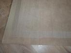Pers vloerkleed van pure wol, Gebruikt, 100 tot 150 cm, Beige, 200 cm of meer