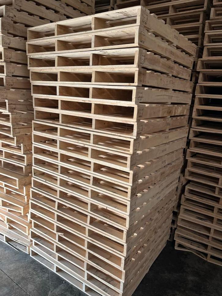 Houten Pallets - 105x105x8.5 cm, Doe-het-zelf en Verbouw, Hout en Planken, Pallet, Overige houtsoorten, Minder dan 200 cm, 50 mm of meer