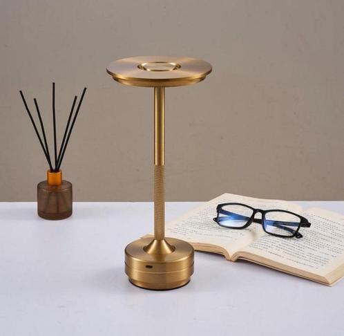 Oplaadbaar Tafellamp | Touch Bediening, Huis en Inrichting, Lampen | Tafellampen, Nieuw, Minder dan 50 cm, Kunststof, Ophalen of Verzenden