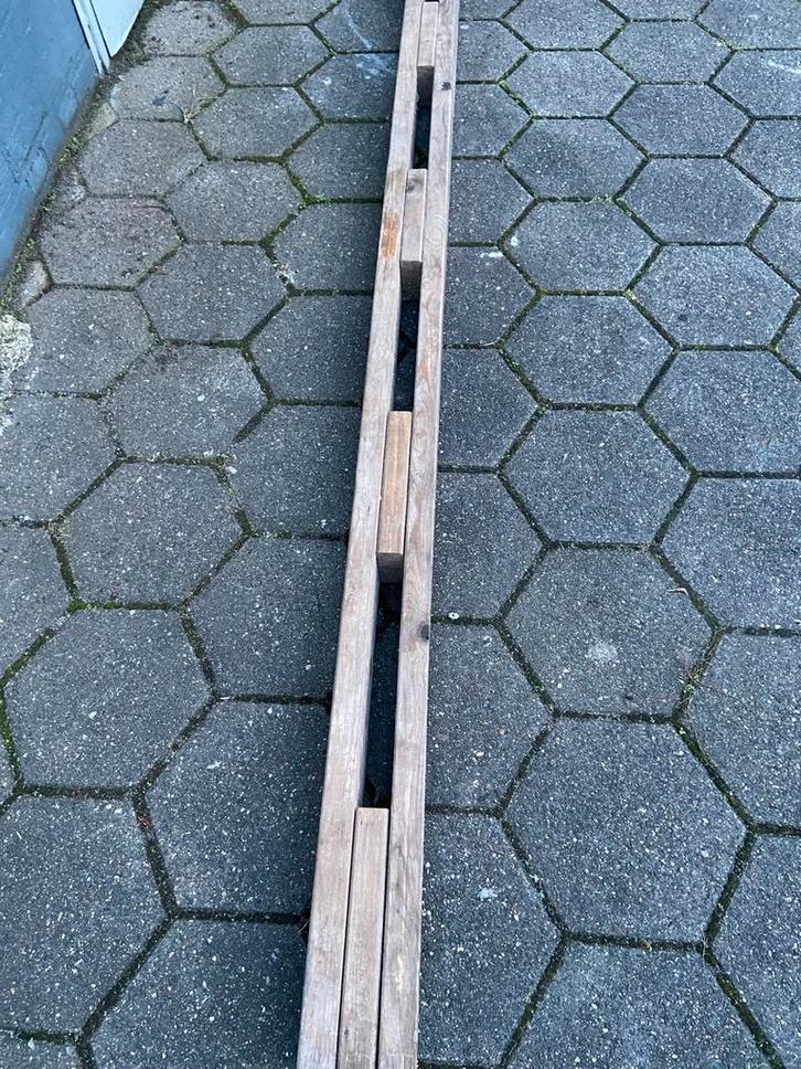 Balken, Tuin en Terras, Palen, Balken en Planken, Zo goed als nieuw, Balken, 250 cm of meer, Ophalen of Verzenden