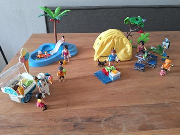 Playmobil combinatie van 3 vakantiesets beschikbaar voor biedingen