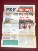 PSV Nieuwsflits krant wedstrijd tegen AZ febr. 1999, Ophalen of Verzenden, Zo goed als nieuw, PSV