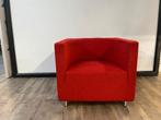 Arco fauteuil – Licht rood, Huis en Inrichting, Gebruikt, 75 tot 100 cm, Ophalen of Verzenden, Metaal