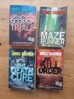 The Maze Runner (paperback / Engels / deel 1-4), Boeken, Ophalen of Verzenden, Zo goed als nieuw