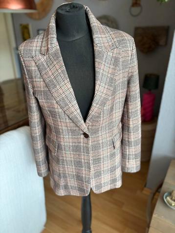 Circolo 1901 super mooi net geruit jasje/blazer mt 40 ZGAN beschikbaar voor biedingen