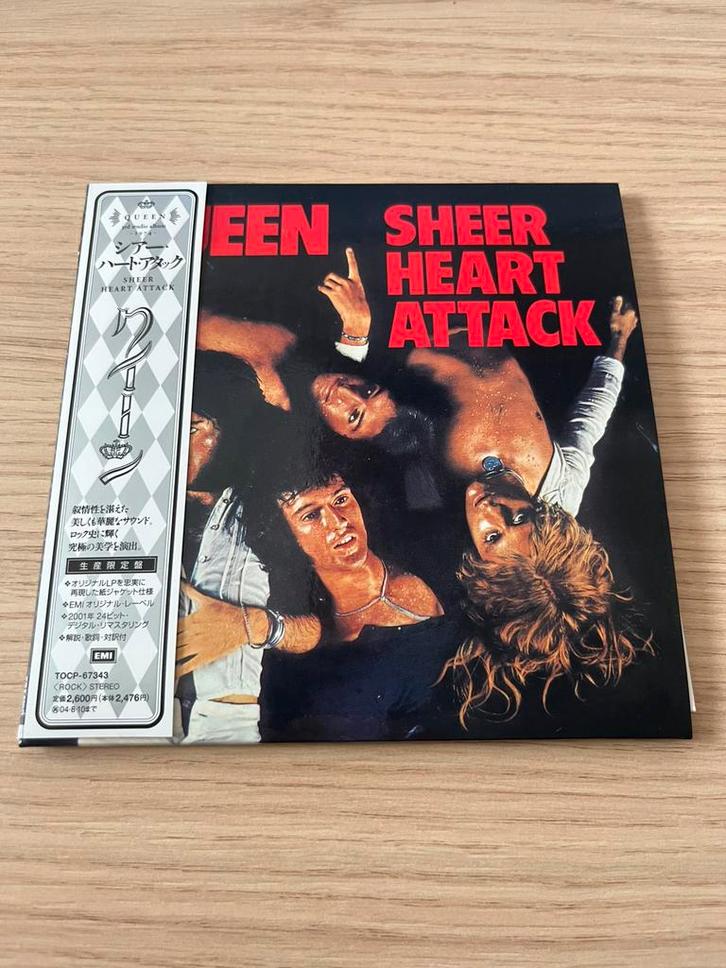 HQ Queen – Sheer Heart Attack  High Quality Japan Import, Cd's en Dvd's, Cd's | Rock, Zo goed als nieuw, Poprock, Ophalen of Verzenden
