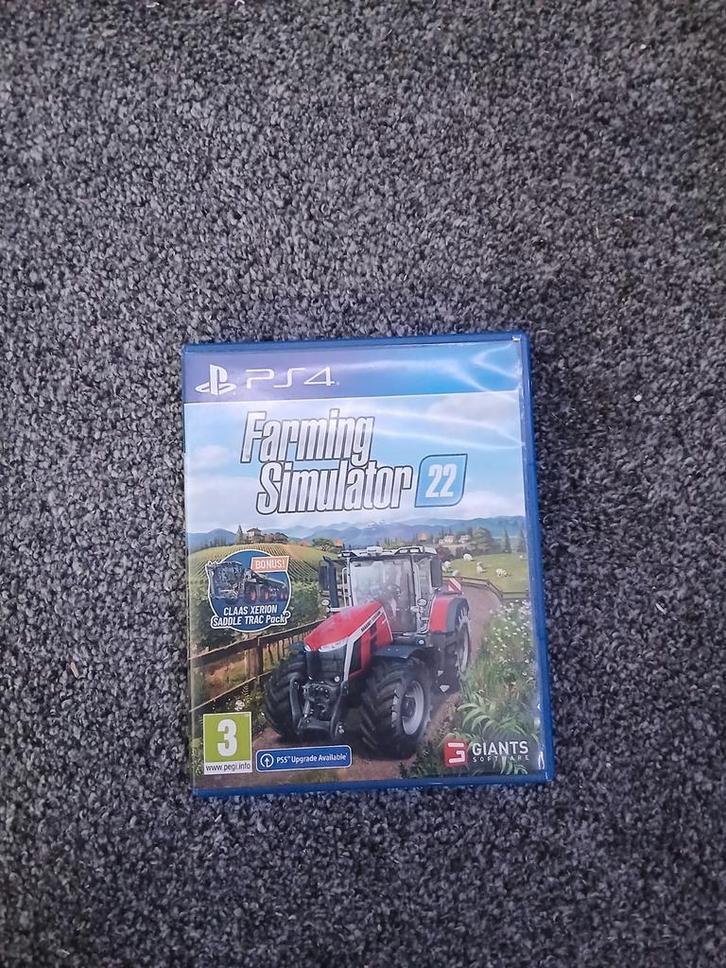 Farming Simulator 22, Spelcomputers en Games, Games | Sony PlayStation 4, Zo goed als nieuw, Simulatie, 1 speler, Vanaf 3 jaar