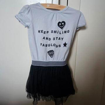 Z8 zwart wit jurk 86 hartje diamant vesper tule rok  beschikbaar voor biedingen