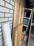 Tuinhout - Verzameling voor nieuwe tuin, Gebruikt, 25 tot 50 mm, Grenen, Plank