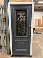 Voordeur met kozijn, Doe-het-zelf en Verbouw, Deuren en Horren, Ophalen, Glas, 80 tot 100 cm, Nieuw