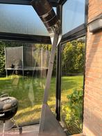 Design terras verwarmer incl gasfles (zo goed als vol), Ophalen, Gebruikt, Gas, Vloer
