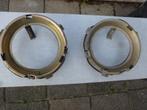 fiat x1/9 stel mechanisme koplamp + chrome koplamp randen, Gebruikt, Verzenden, Links, Fiat
