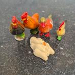 Oude vogeltjes voor poppenhuis, Antiek en Kunst, Antiek | Speelgoed, Ophalen of Verzenden