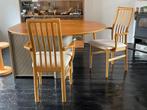 Deense stoelen eetkamerstoelen Mid Century houten stoel, Ophalen, Hout, Gebruikt, Twee
