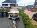 Open tourboot, inclusief motor en trailer, Watersport en Boten, Ophalen, Gebruikt, Overige typen, Motorboot