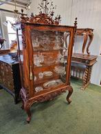 Hollands Biedermeier vitrinekast, Antiek en Kunst, Ophalen
