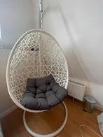 Xenos Hangstoel, Huis en Inrichting, Stoelen, Ophalen, Wit, Zo goed als nieuw, Metaal