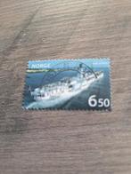 Noorse Postzegel met Boot -voor M.C.Cadee, Ophalen of Verzenden, Gestempeld