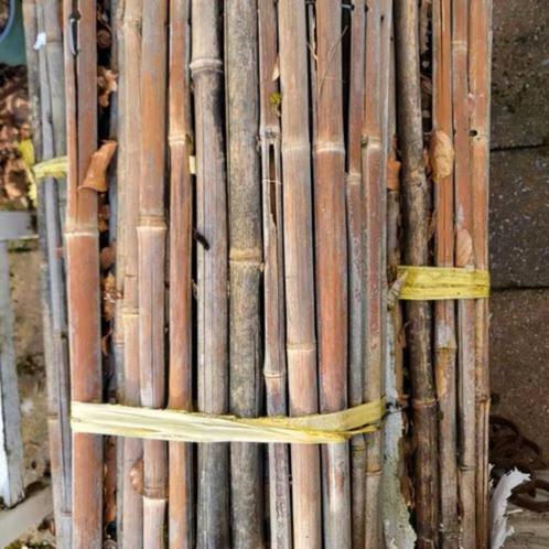 Bamboe ( donker), Tuin en Terras, Tuinschermen, Zo goed als nieuw, Overige materialen, 100 tot 150 cm, Ophalen