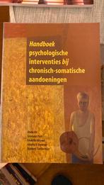 Handboek psychologische interventies bij chronisch-somatisch, Ophalen of Verzenden, Zo goed als nieuw
