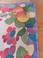 Handgeverfde Zijde Shawl - Uniek!, Kleding | Dames, Mutsen, Sjaals en Handschoenen, Ophalen of Verzenden, Zo goed als nieuw, Maat 46/48 (XL) of groter