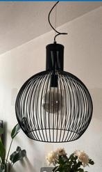 Zwarte Design Hanglamp, Ophalen, Zo goed als nieuw, Metaal, Minder dan 50 cm