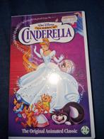 Vhs Cinderella Walt Disney Classics engels gesproken, Cd's en Dvd's, VHS | Kinderen en Jeugd, Gebruikt, Tekenfilm, Alle leeftijden